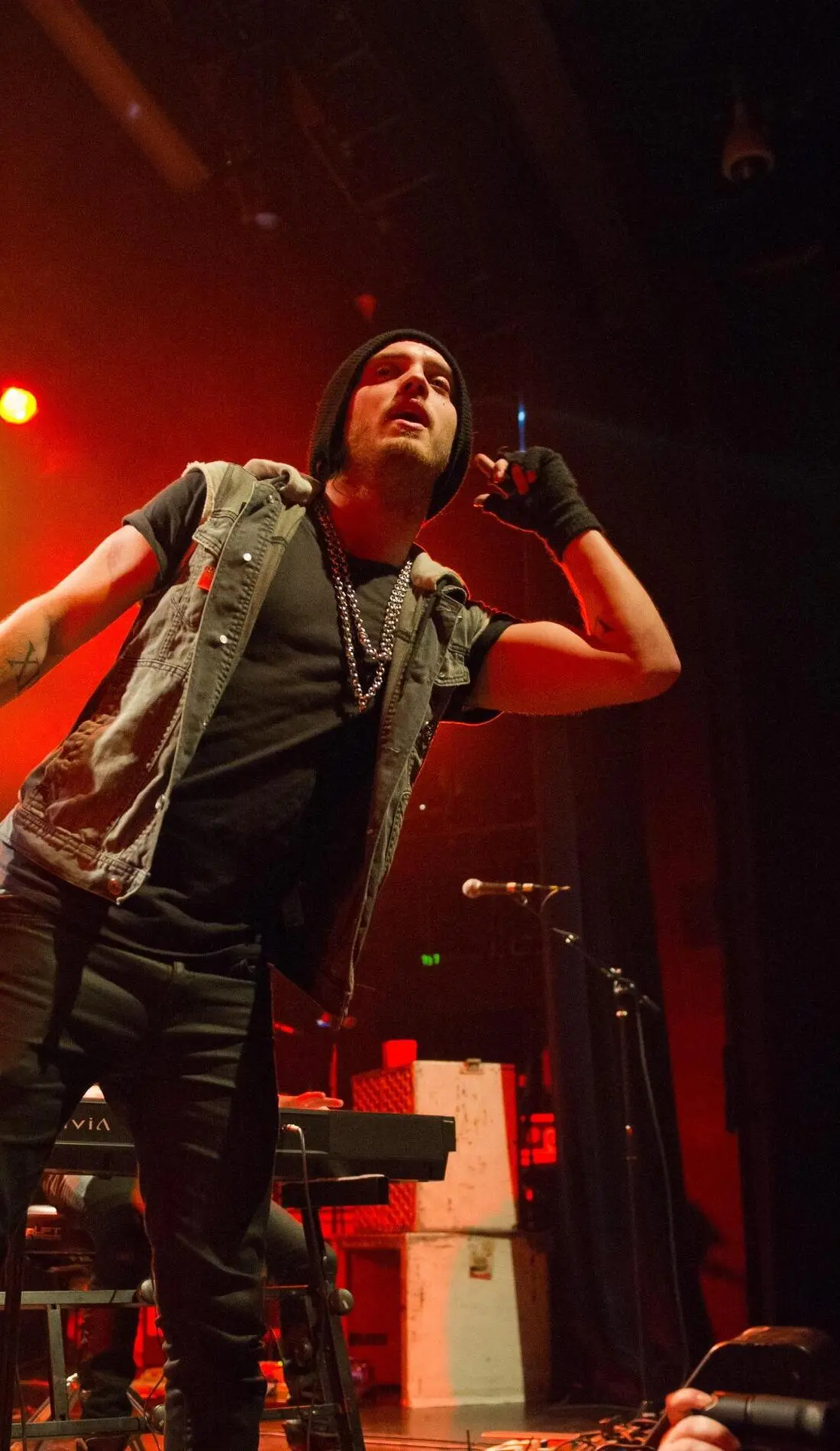 The Cab live on tour